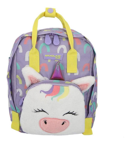 Mochila Sammies Cooper Unicorn Morada