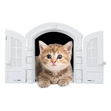 Puerta Xl Interior Para Gatos Y Perros Mascotas 27.7*25.5 Cm