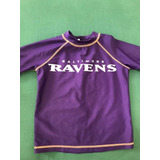 Playera Traje De Baño Filtrouv Niño Talla 5 Baltimore Ravens