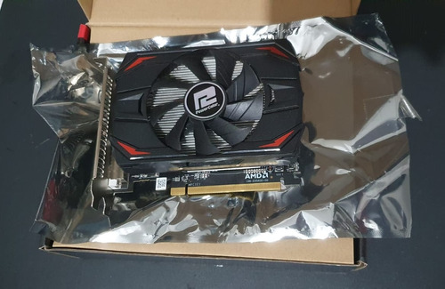 Placa De Vídeo Amd Powercolor  Red Dragon Radeon Rx 550 4gb