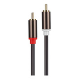 Y Cable Adaptador Audio Doble Para Rca Macho A Doble Xlr He