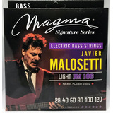 Encordado Magma  Bajo 5 Cuerdas 40-120 Javier Malossetti