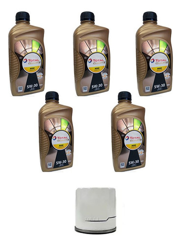 Kit Cambio Aceite Para Renault Clio Rs 1.6 Aceite 5w30 Total