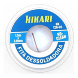 Kit 5 Fita Dessoldadora Malha Hk120 1,5mx3mm Hikari