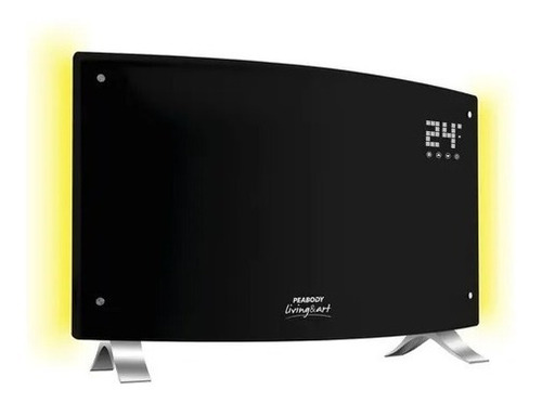 Vitroconvector Curvo Digital Con Luz Peabody Pe-vqdl20