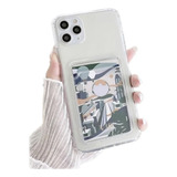 Funda Porta Foto Tarjeta Sube Bolsillo Compatible Con iPhone