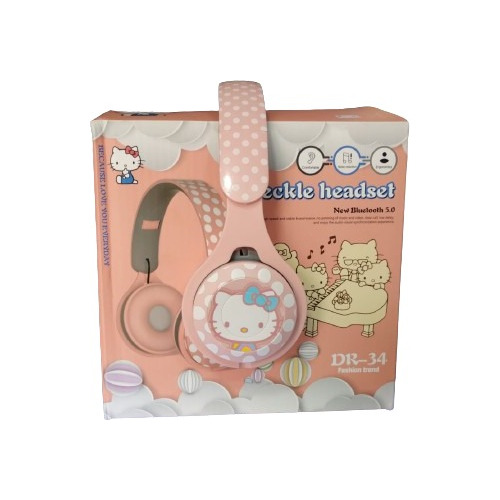 Audífonos Inalámbricos Speckle Headset Hello Kitty Dr 34
