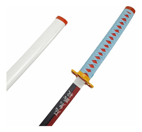 Katana Mitsuri Kanroji Demon Slayer Espada Lâmina De Aço