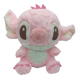 Peluche Angel Stitch Lilo Stitch Ojos Brillosos Kawaii 20 Cm