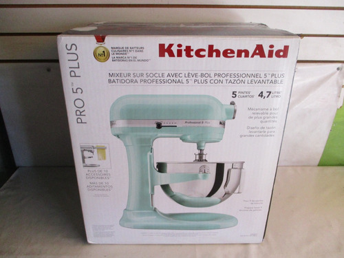 Batidora Kitchen Aid Profesional 5 Plus, C/elevador 5qts Set