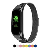 Pulseira Milanese Para Mi Band 3-4 Magnética Aço Inox Metal