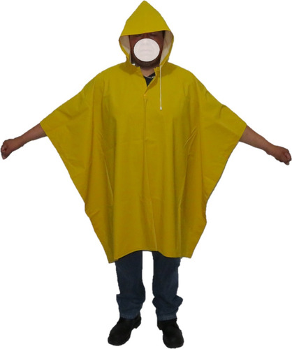 Impermeable Poncho, Manga Para Agua, Capa. Unitalla