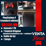 Playstation 4 Standard Edition (seminuevo) 