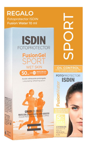 Protector Solar  Isdin  50fps  Pack X 2 Unidades