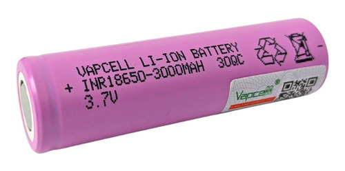 Bateria 18650 Vapcell 30qc 3000mah 3.7v 30q
