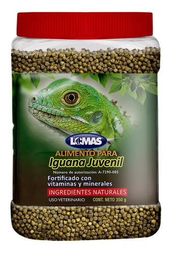Alimento Para Iguana Juvenil De 350 Grs Redkite