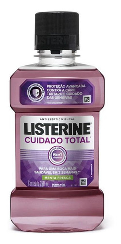 Antisséptico Bucal Listerine Cuidado Total 250ml