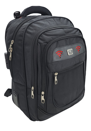 Mod2- Mochila Backpack Usb Laptop Lujo Impermeable Deportiva