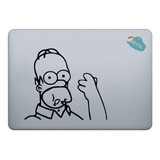Stickers Para Laptop O Portatil Stickers Homero Simpson 