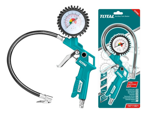 Pistola-medidor De Presión Llantas Total Tools/12bar(174psi)