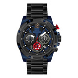 Reloj G-force Original H3907g Cronografo Negro + Estuche