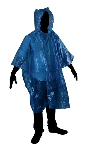 Kit 10 Pz Poncho Para Emergencias Unitalla Foy Impermeable