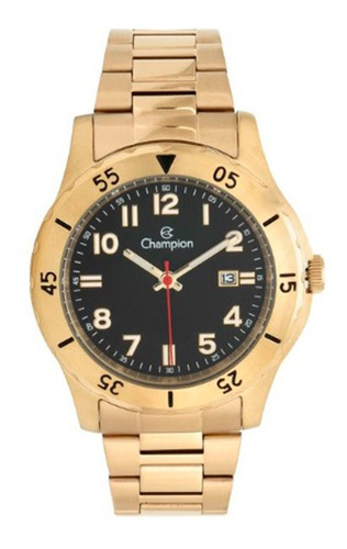 Relógio Champion Masculino Dourado Ca31524u