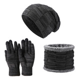 Gxt Conjunto De Gorros Y Guantes De Invierno Tejidos Con