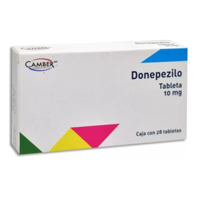 Donepezilo 1 Caja Con 28 Tabletas De 10 Mg | Envío gratis