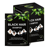 Sevich Shampoo Tinte Instantaneo Cubre Canas Color Negro