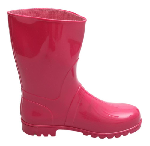 Botas Lluvia  Mujer Cortas Base Tractor