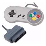 Controle Super Nintendo Game Pad Players Com Caixa Cor Branco