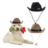 Gorro Sombrero Ranchero Mascotas Disfraz Perros Y Gatos - Cs