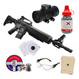 Crosman M4 177 Bombeo Paquete + Mira 4.5mm Xchwsp