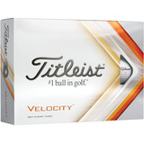 Pelotas Titleist Velocity De Colores Caja X 12  - 3 N Golf