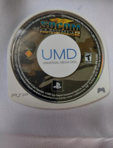 Juego Físico De Psp -socom U.s.navy Seals Firetam 2 - Usado