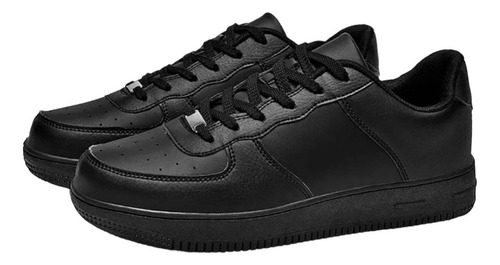 Zapatilla De Colegio Zapato Escolar Negro 