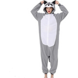 Pijama De Mapache Para Mujer, Animal, Kigurumi