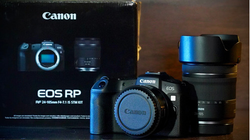 Canon Eos Rp + Lente 24-105 + Adaptador Rf - Eos R