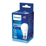  4 Pack Foco A19 E27 Led Philips 12w 100-130v 1310lm 6500k 