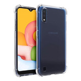 Funda Transparente Reforzada Tpu Para Samsung A01 A51 A71