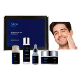 Set Para Hombre Cuidado Facial Con Vitamina C Desmancha 4pzs