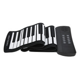 Piano Hand Roll De 61 Teclas, Plegable, De Silicona, Recarga