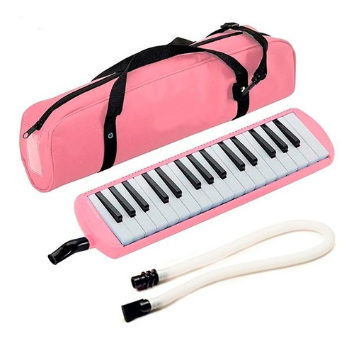 Melodica 32 Notas Fussen Rosada Evzpro