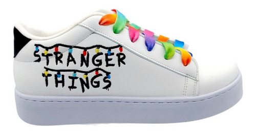 Zapato Bordado De Stranger Things Foquitos 