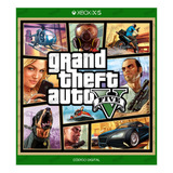 Grand Theft Auto V Gta 5 Xbox Series X|s - Código 25 Dígi