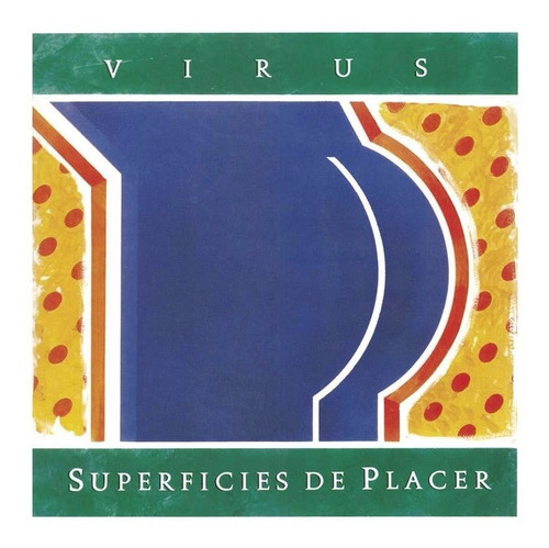 Vinilo Virus Superficies De Placer Lp Reedicion 2015