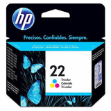 Cartucho Hp 22 Color Original C9352al Garantia Oficial