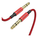 Moswag Cable De Audio Trs De 1/4 De 3.28 Pies/3.3 Ft, 1/4 De