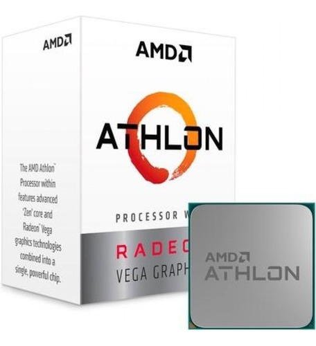 3x Processadores Amd Athlon 3000g 3.5ghz  Cache 4mb Am4